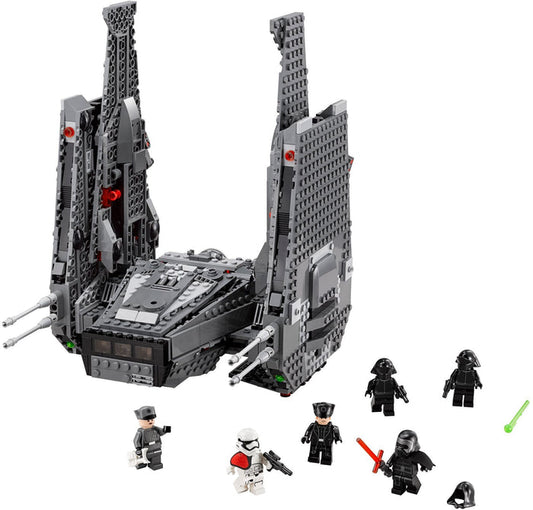 Kylo Ren's Command Shuttle - Lego 75104 - Lego Minifigures Frame Display - 1
