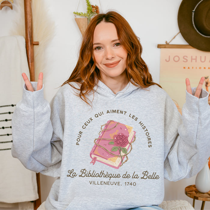 La Bibliotheque de la Belle Hoodie