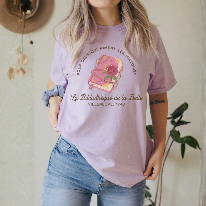 La Bibliotheque de la Belle T-shirt