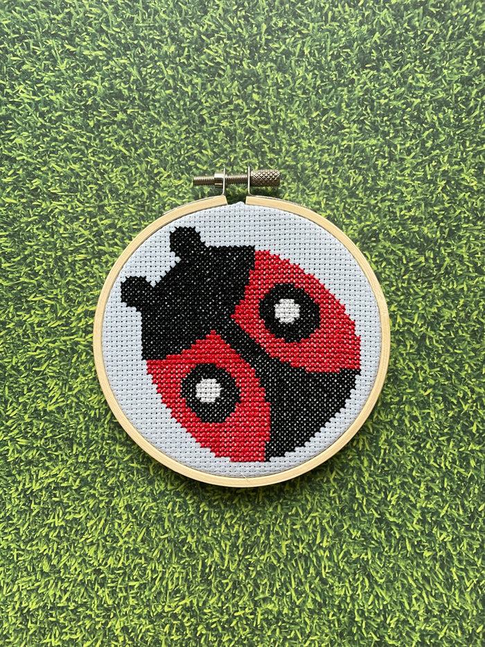 Ladybug Counted Cross Stitch Leaflet