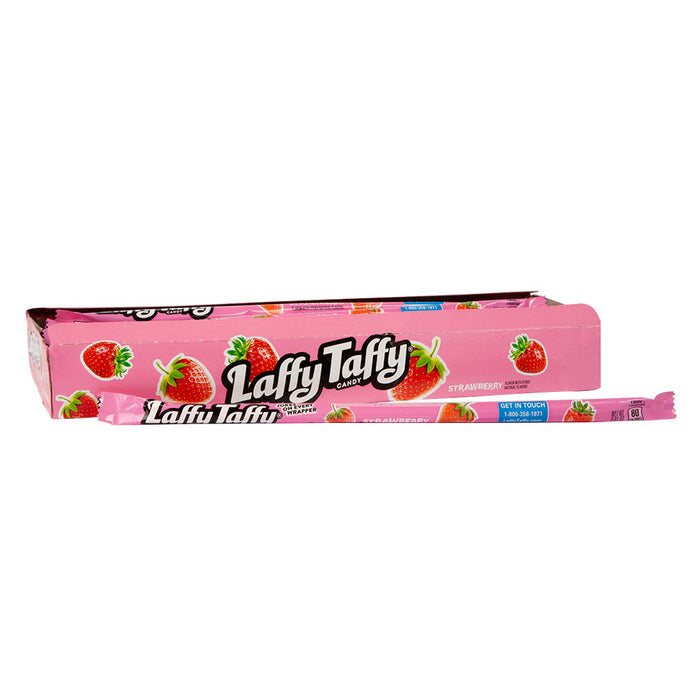 Laffy Taffy Strawberry Ropes Candy - 24 Count