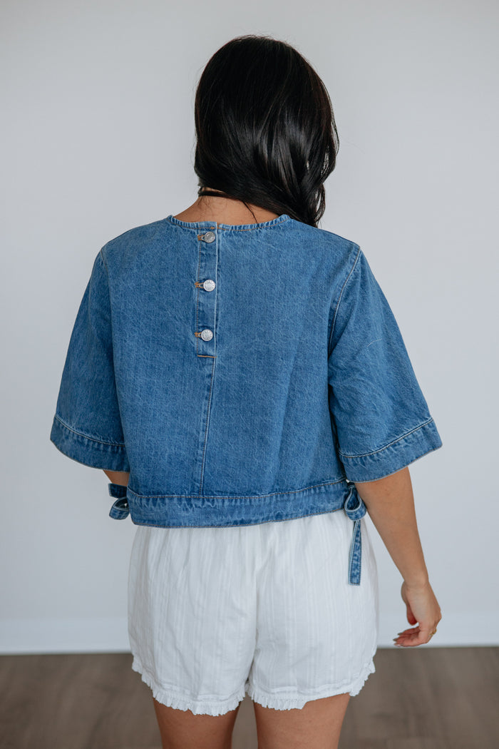 Lane Denim Top