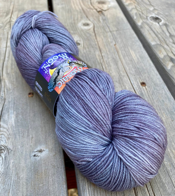Laurel Fingering — Under the Sea Grey Semisolid. 20% OFF!
