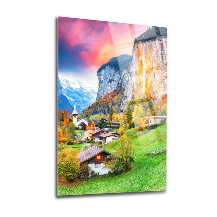 Lauterbrunnen Wall Decor - Artwork available at Dekadron for $99.90