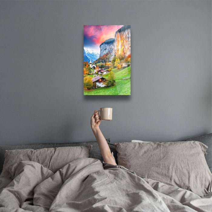 Lauterbrunnen Wall Decor - Artwork available at Dekadron for $99.90