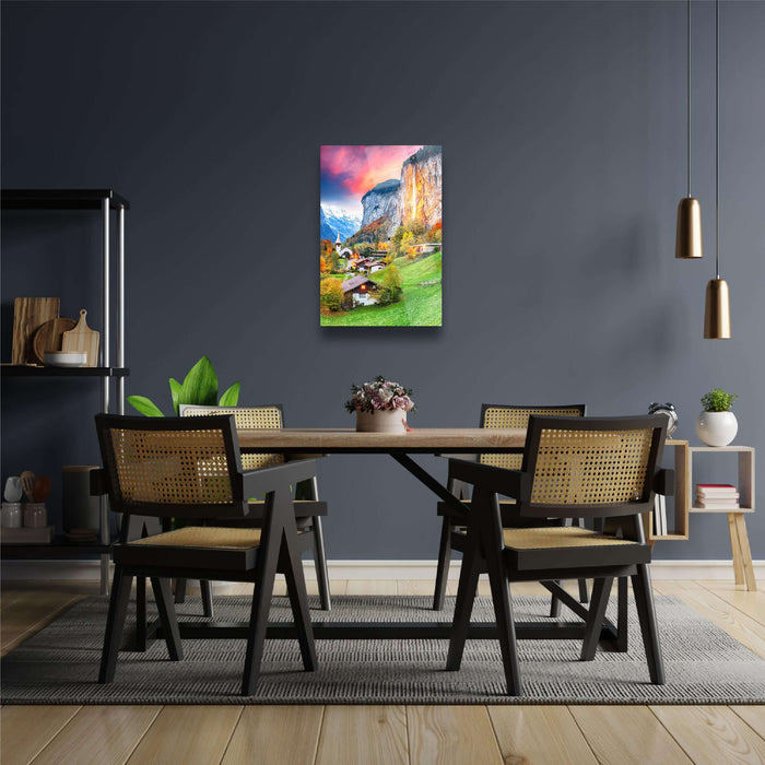 Lauterbrunnen Wall Decor - Artwork available at Dekadron for $149.90