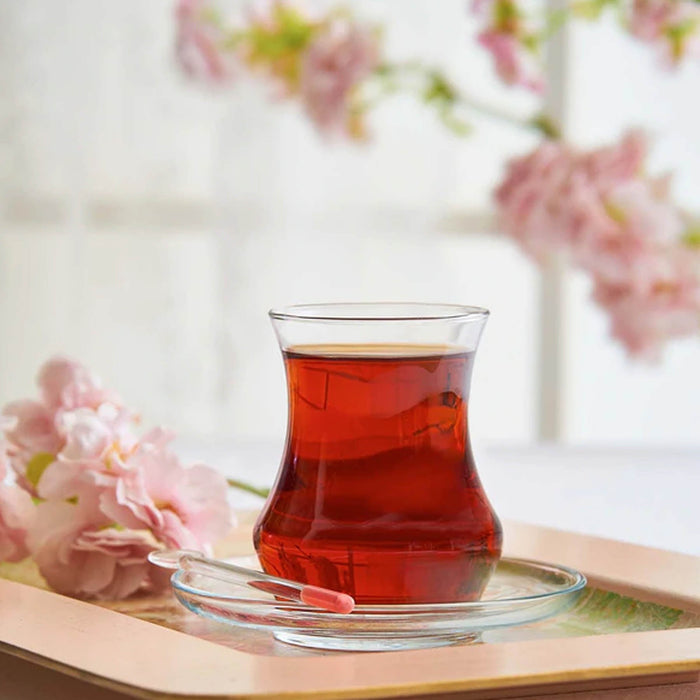 LAV Eda 170ml 6 Piece Tumbler Set- Clear