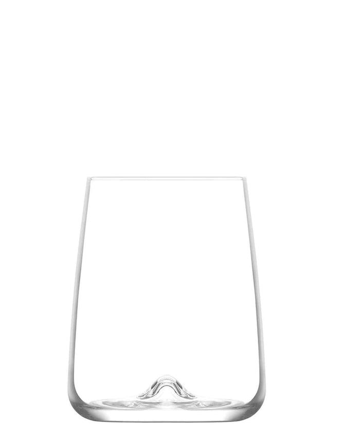 LAV Terra Whiskey Glass Set 475ml Set of 6 - Clear