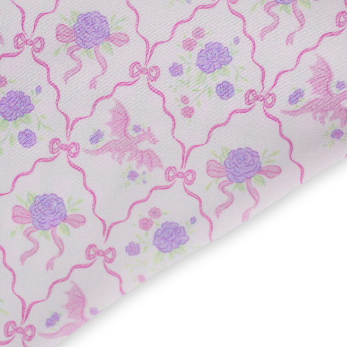 Lavender Dragon Coquette - Bandana (Reversible)