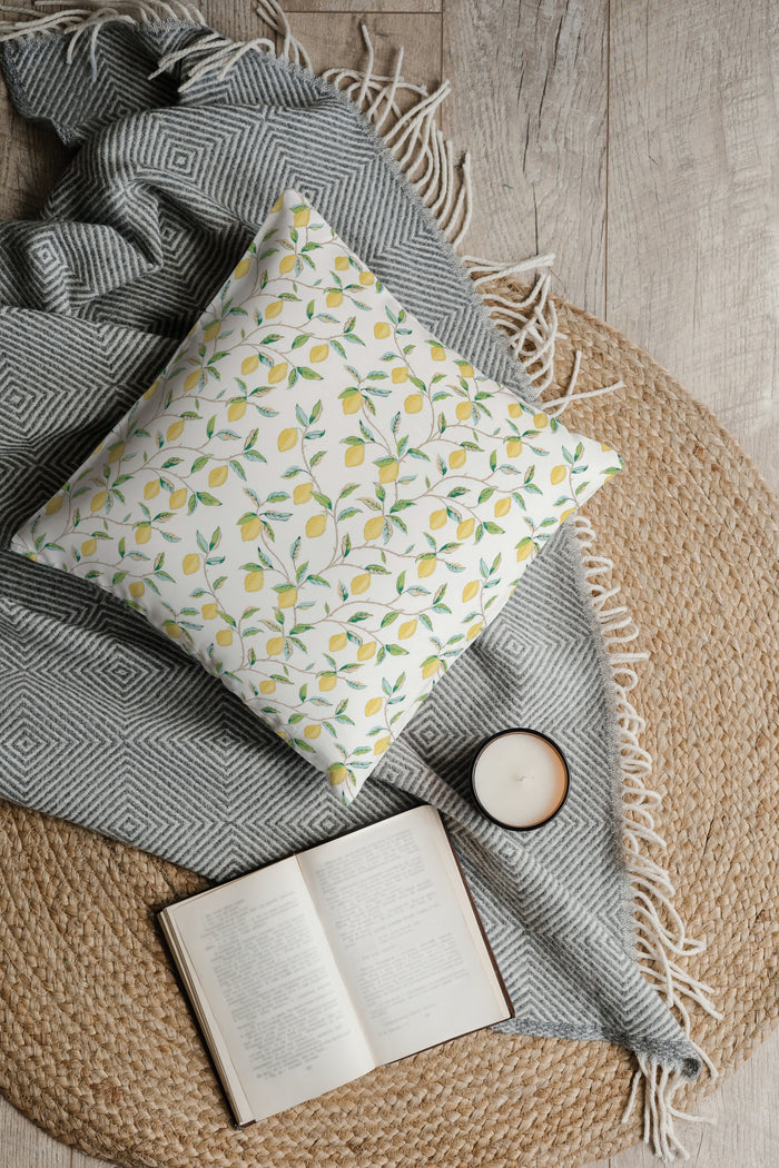 Lemons Outdoor Pillows William Morris