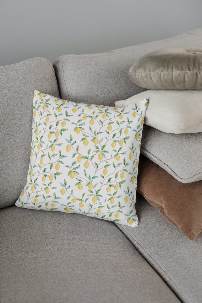 Lemons Outdoor Pillows William Morris