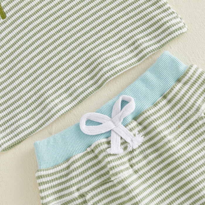LET'S GO FISHING Striped Outfit