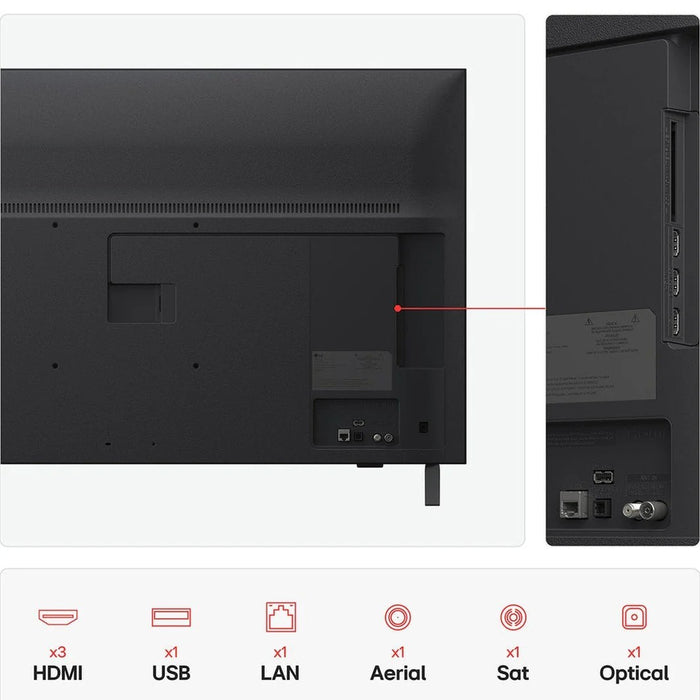 LG 43" 4K UHD Smart LED TV | 43UA75006LA.AEK