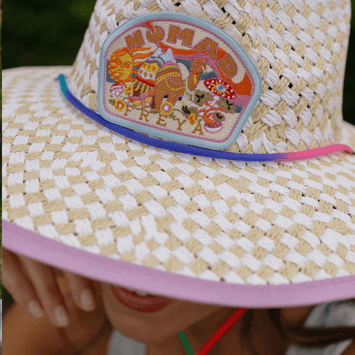 Lifeguard Hat, Nomad in Ivory/Neon