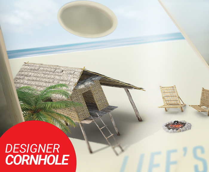 Life's a Beach Cornhole Set