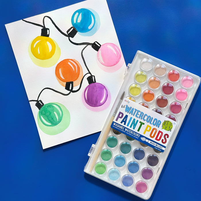 Lil' Watercolor Paint Pods