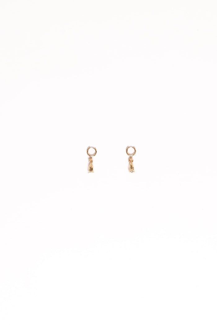 Petal and Pup USA ACCESSORIES Lila Earrings - Gold One Size