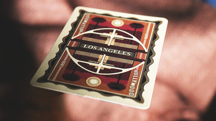 Limited Edition Bicycle City Skylines (Los Angeles) Playing Cards by Collectable Playing Cards