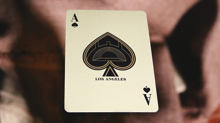 Limited Edition Bicycle City Skylines (Los Angeles) Playing Cards by Collectable Playing Cards