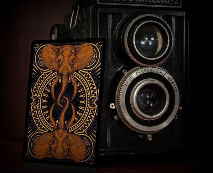 Limited Edition Gilded Night by Elephant Playing Cards Playing Cards by Elephant Playing Cards