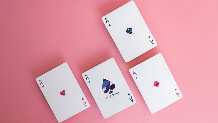 Limited Edition POP CAMO* Playing Cards by Riffle Shuffle Playing Card Company
