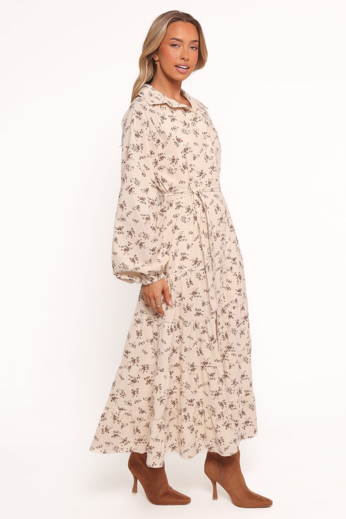 Petal and Pup USA DRESSES Lincoln Long Sleeve Maxi Dress - Floral