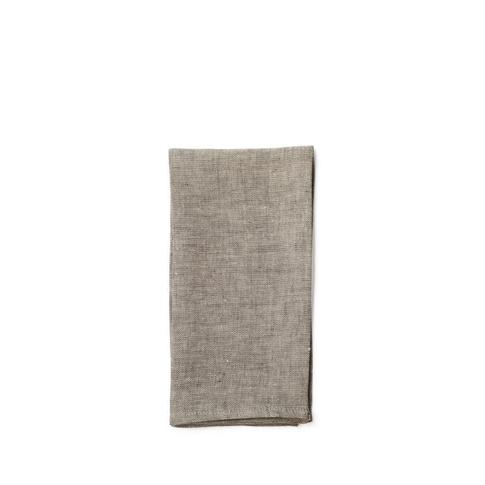 R+D.Lab Linen Hopsack Napkin Moro Brown