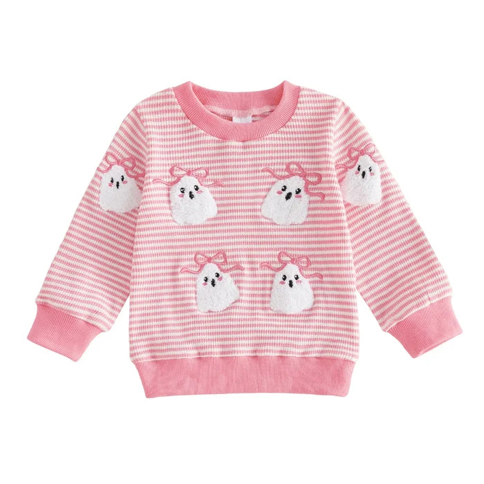 LITTLE BOO Striped Sweatshirt