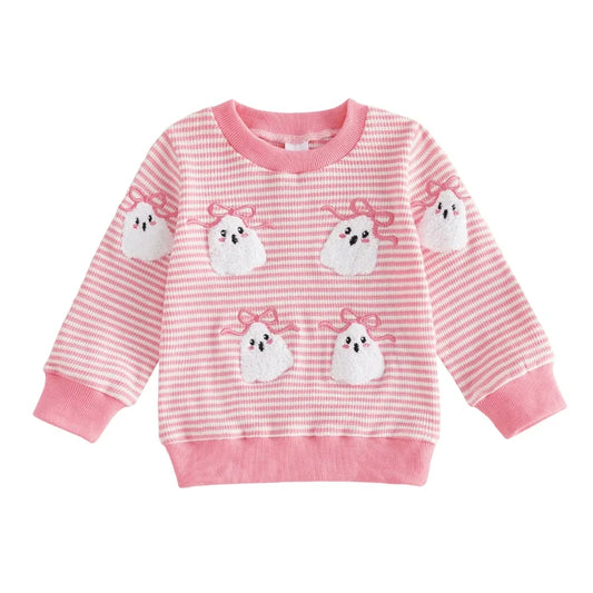 LITTLE BOO Striped Sweatshirt