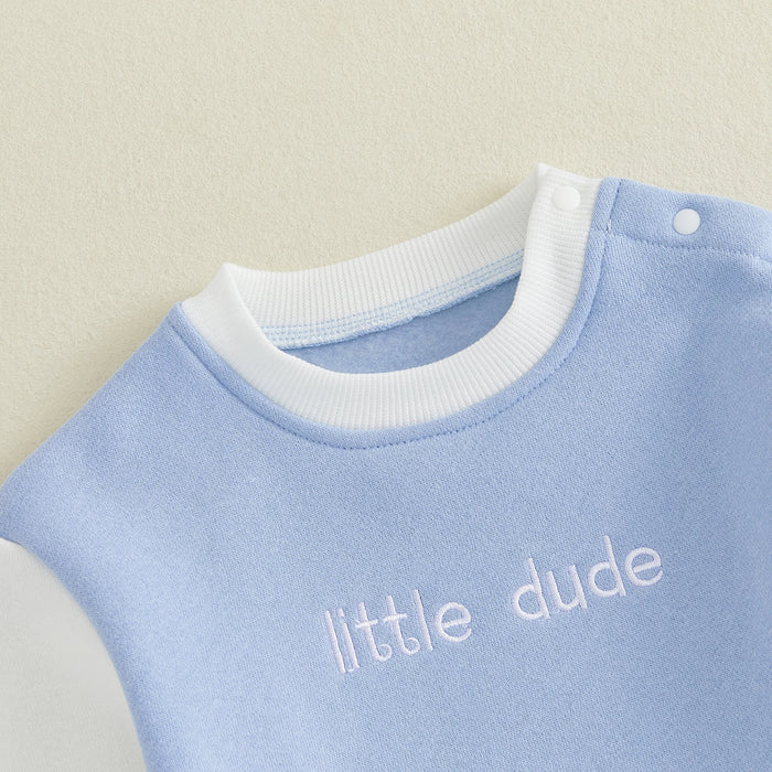 LITTLE DUDE White Outfit
