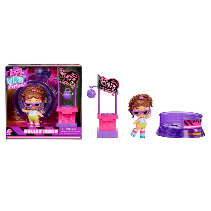 Toy figure with accessories and packaging on a white background
