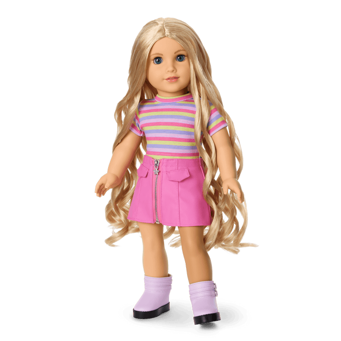 Long Hair Looks™ by Truly Me™ 18-inch Doll #133 & hair accessories