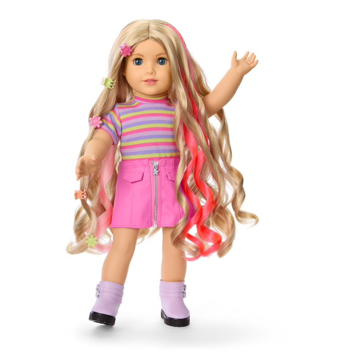 Long Hair Looks™ by Truly Me™ 18-inch Doll #133 & hair accessories