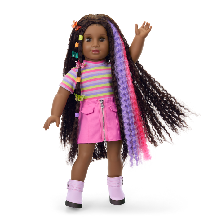 Long Hair Looks™ by Truly Me™ 18-inch Doll #135 & hair accessories