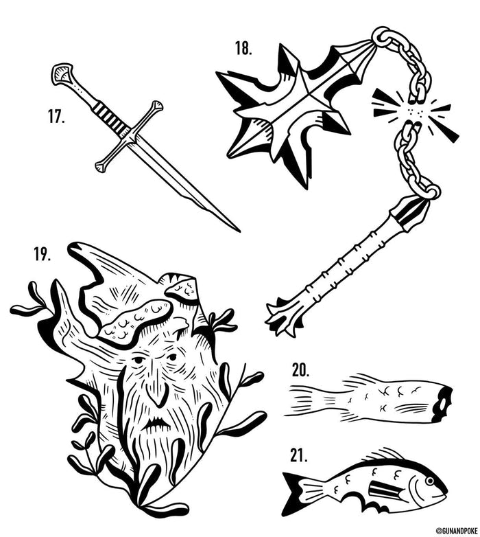 Lord of the Rings inspired designs by Amy