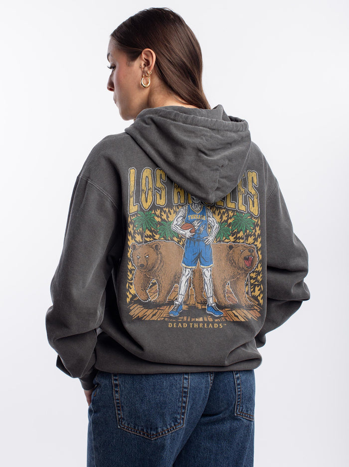 LOS ANGELES BASKETBALL - “DT ESSENTIAL" HOODIE – Hoodie – Dead Threads Apparel