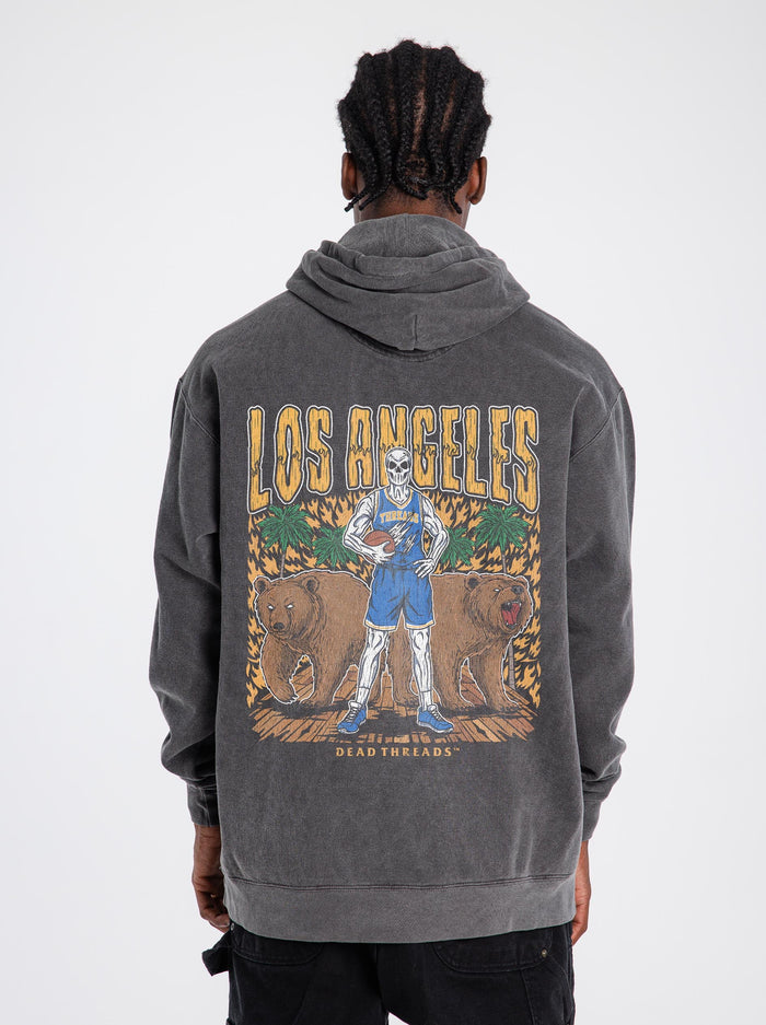 LOS ANGELES BASKETBALL - HOODIE – Hoodie – Dead Threads Apparel