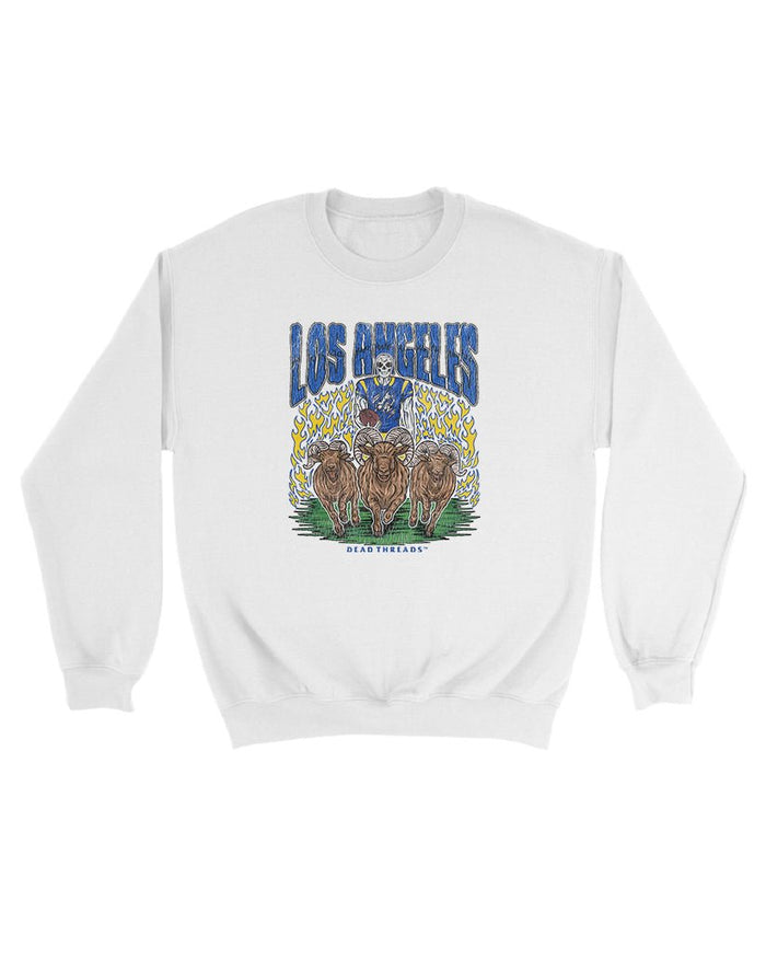 LOS ANGELES FOOTBALL KIDS CREWNECK SWEATSHIRT – Kids clothes – Dead Threads Apparel