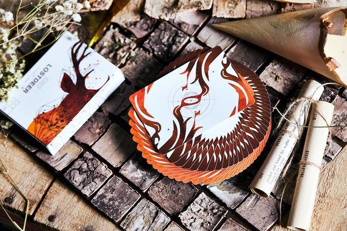 Lost Deer Jungle Limited Edition Playing Cards by Bocopo Playing Card Co.