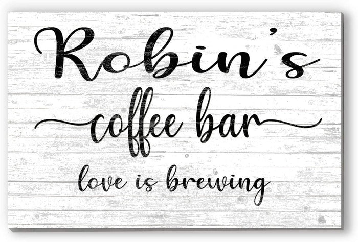 coffee bar decorations