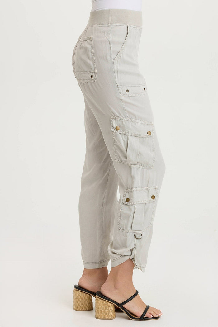 XCVI Levi Twill Tabbed Hem Cargo Pant