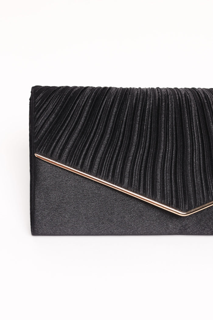 Petal and Pup USA ACCESSORIES Lucia Clutch - Black One Size