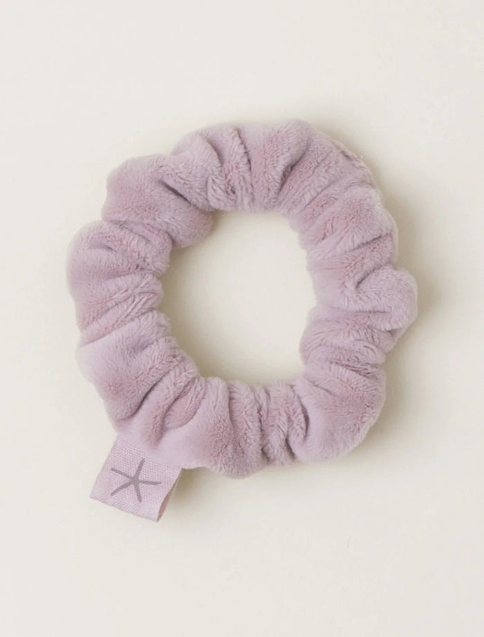 LuxeChic and Silk Scrunchie Set in Faded Rose