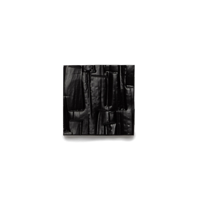 1 Heath Ceramics Stan Bitters ceramic tile1 glazed in M34 Museum Black