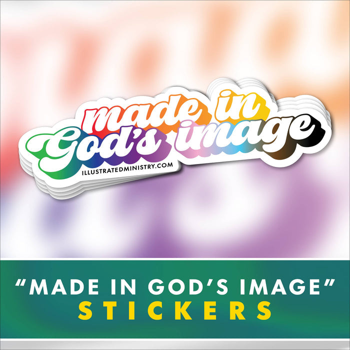 "Made in God's Image" Stickers