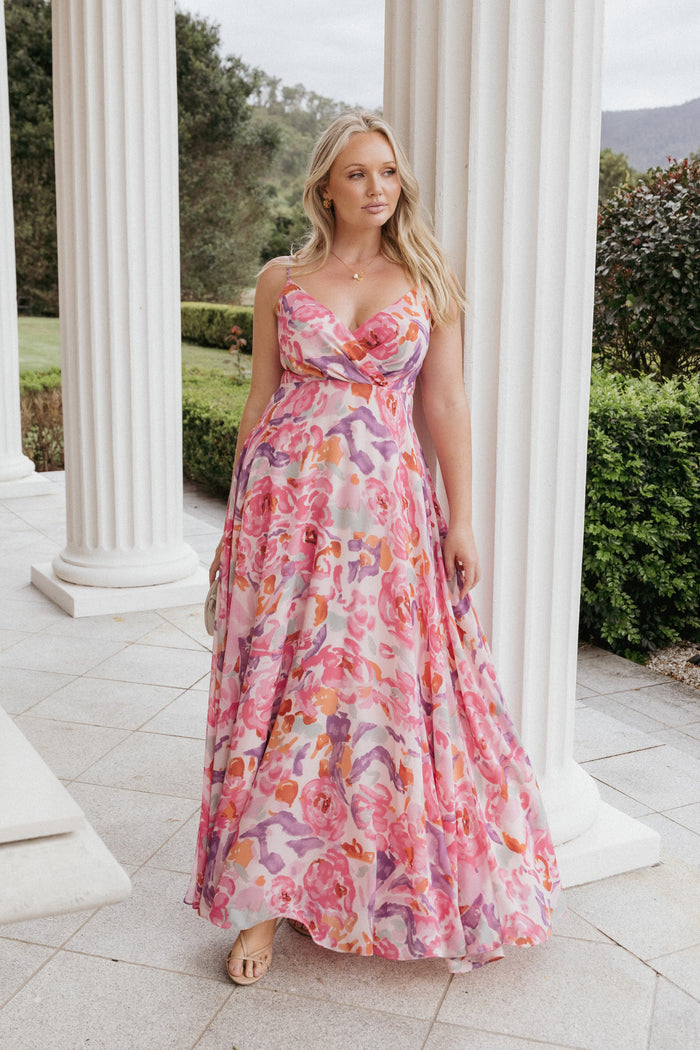 Petal and Pup USA DRESSES Madilyn Maxi Dress - Multi Floral
