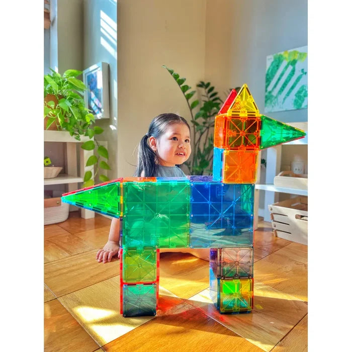 Magna-Tiles Classic - 32 Piece Magnet Block Building Set