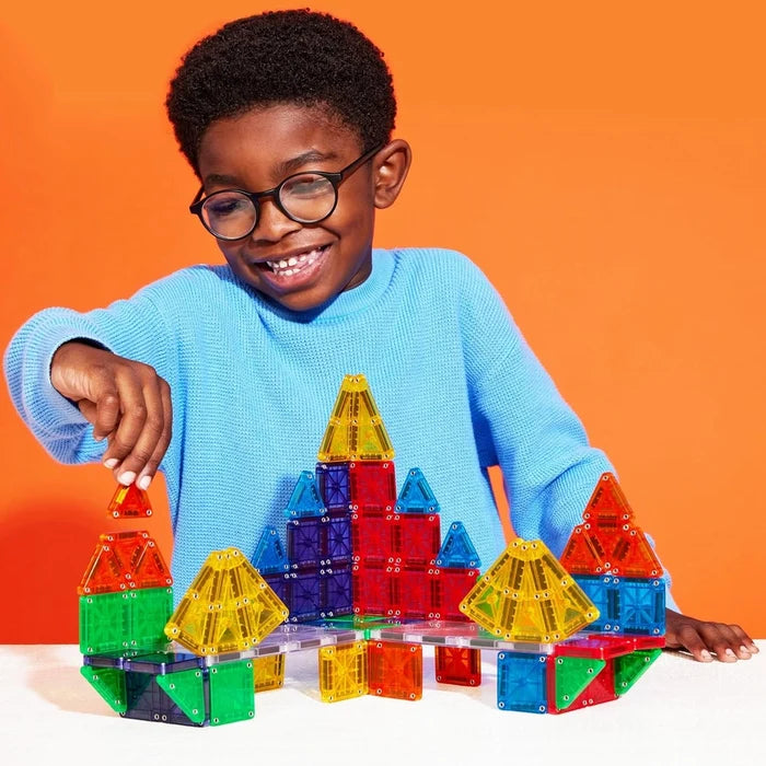 Magna-Tiles microMags - 70 Piece Magnet Block Building Set