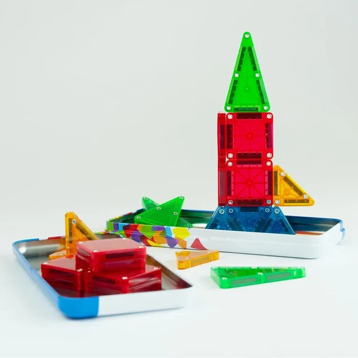 Magna-Tiles microMags Travel - 26 Piece Magnet Block Building Set