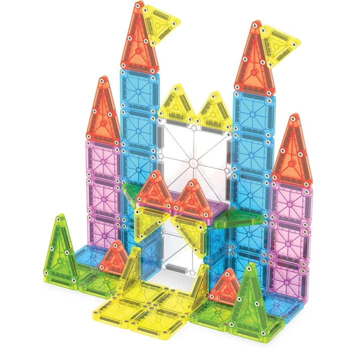 Magna-Tiles microMags Travel Deluxe - 55 Piece Magnet Block Building Set